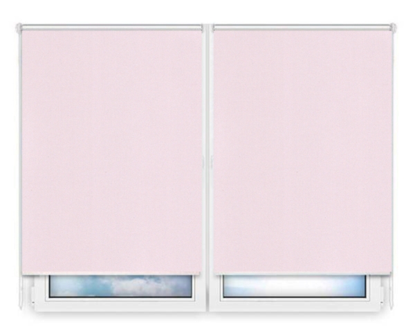 Рулонные шторы Мини Металлик-розовый цена. Купить в «Мастерская Жалюзи»